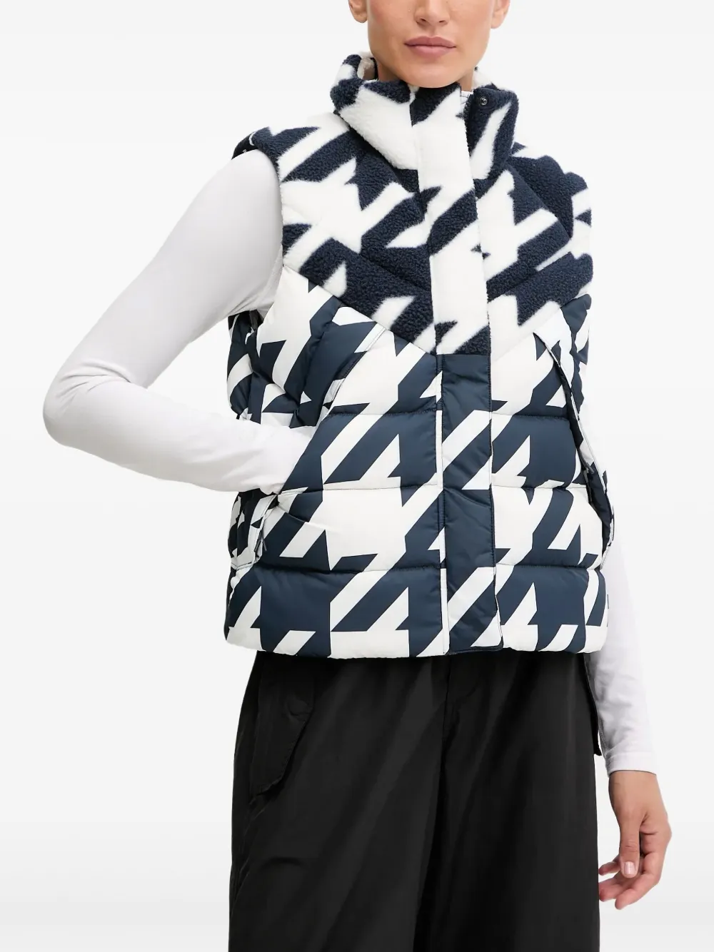 Helly Hansen chamarra con cuello pied de poule | azul | Image 1