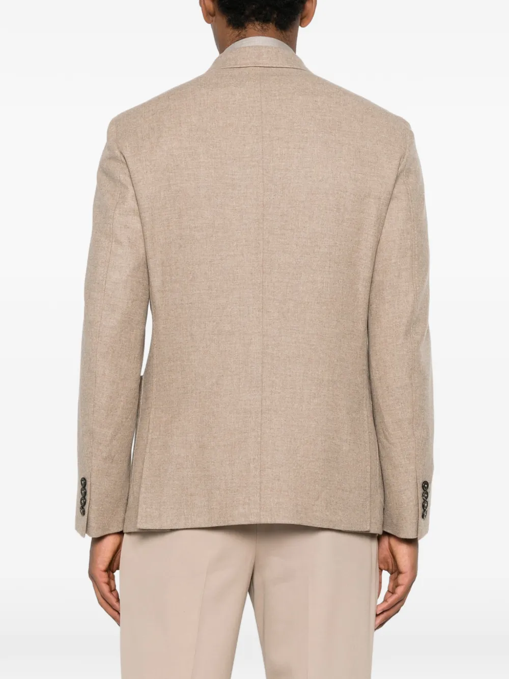 Zegna Button-up jack Beige