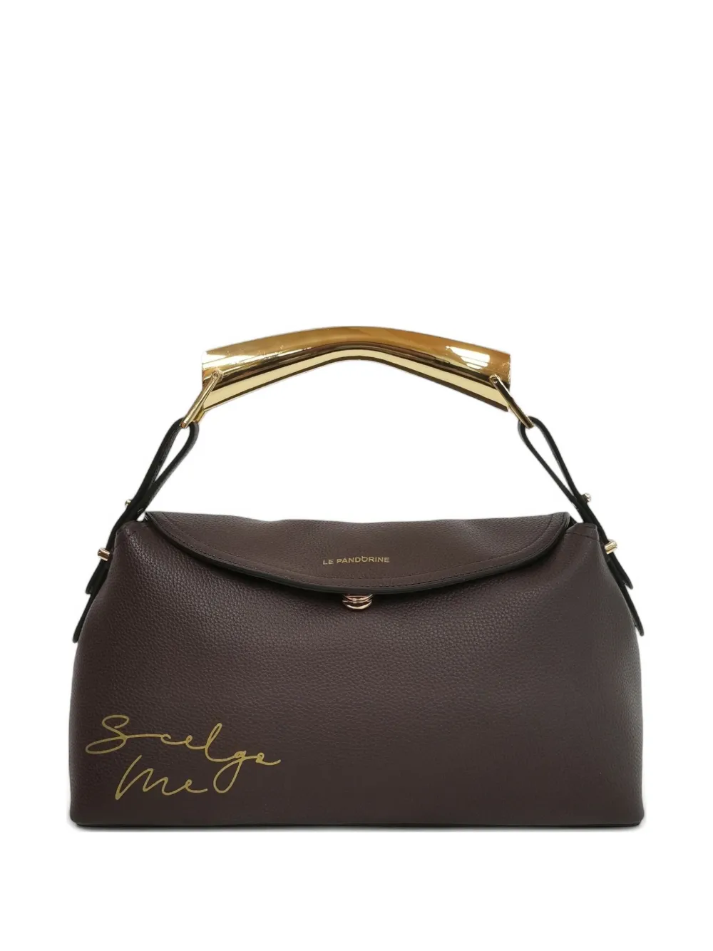 Le Pandorine Denise Tote Bag In Brown