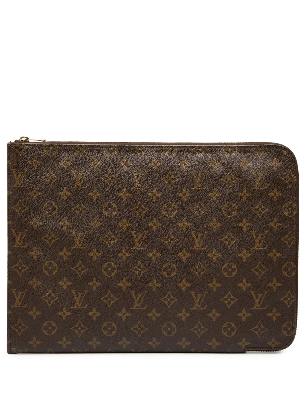 Louis Vuitton Pre-Owned 1993 Monogram Poche Documents Portfolio business bag | Brown | Image 1