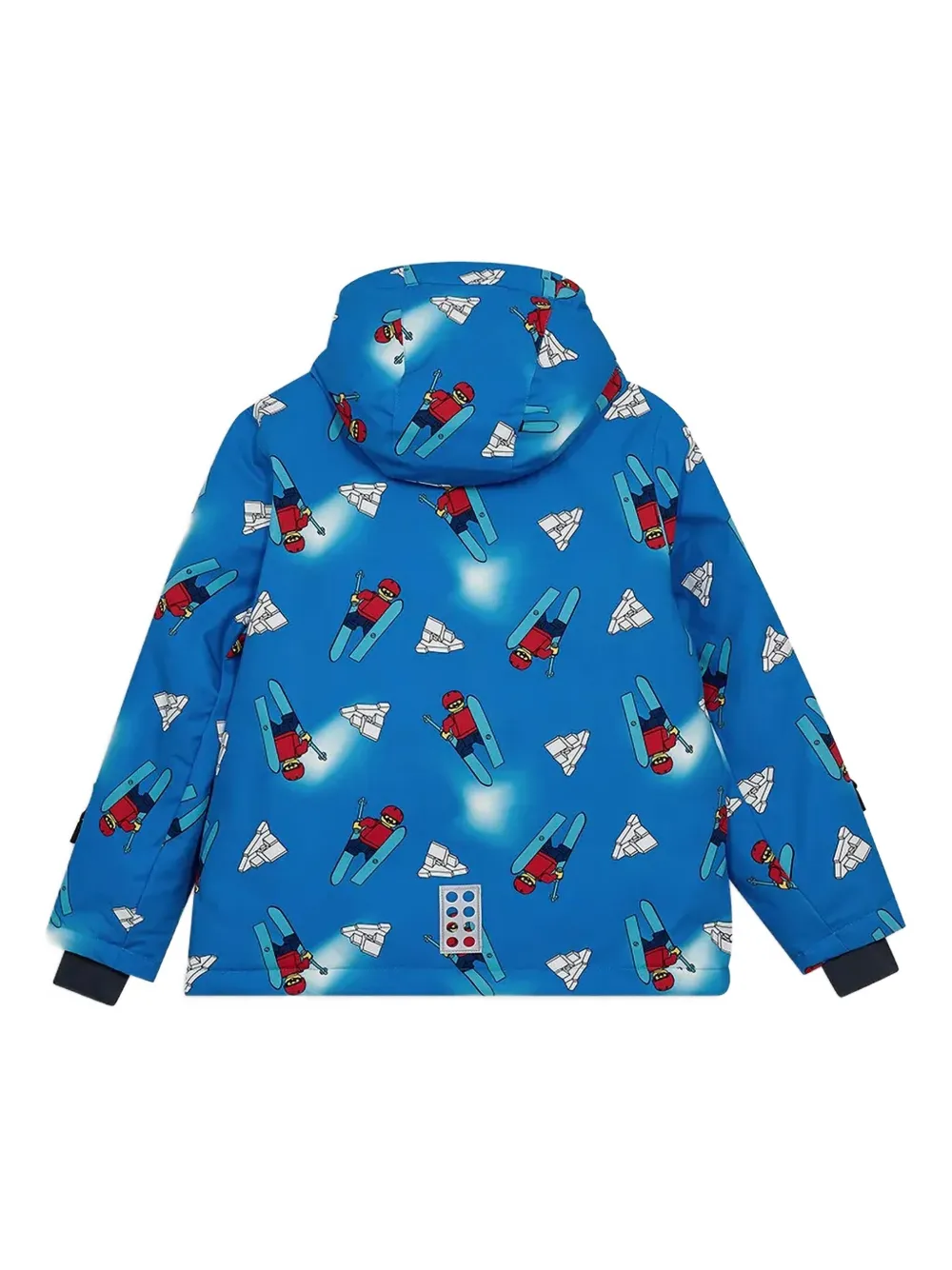 Lego printed-hooded jacket | Girls Padded Jackets | Image 2