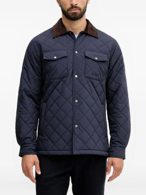 MC2 Saint Barth quilted corduroy-collar jacket