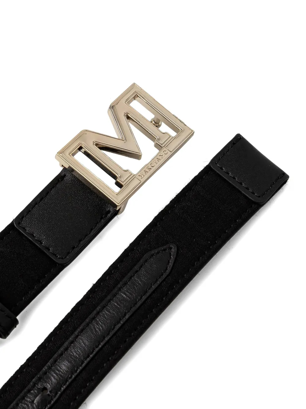 Marciano logo buckle belt - Zwart