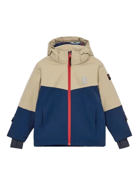 Lego hooded colour-block jacket