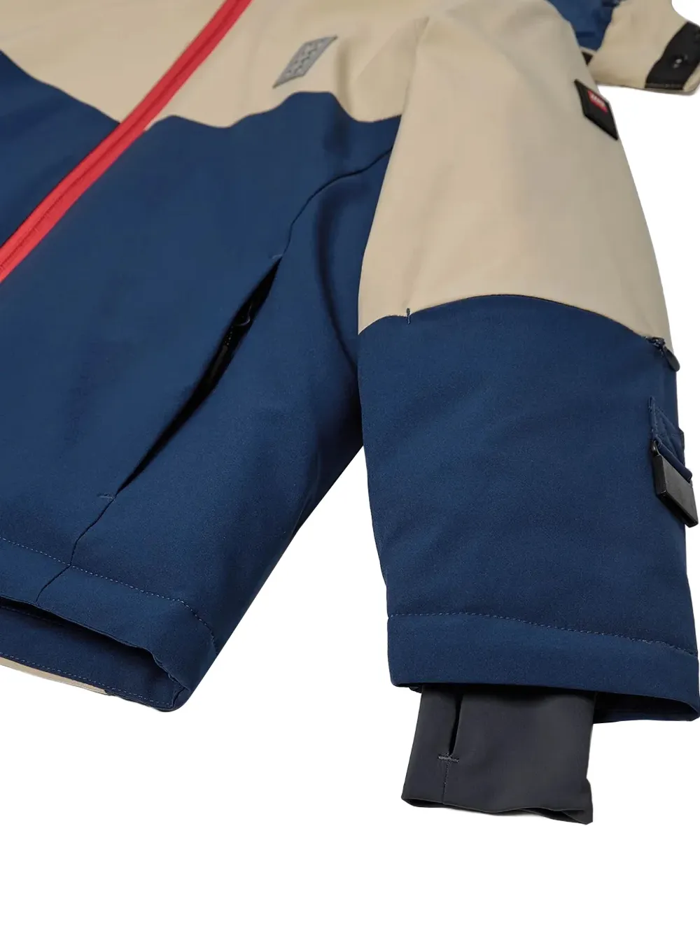 Hooded Colour-Block Jacket