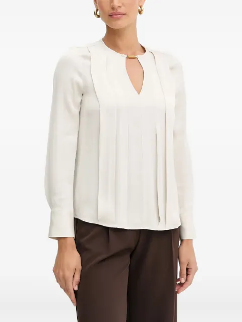 Marciano blouse plissée à ouverture goutte d'eau
