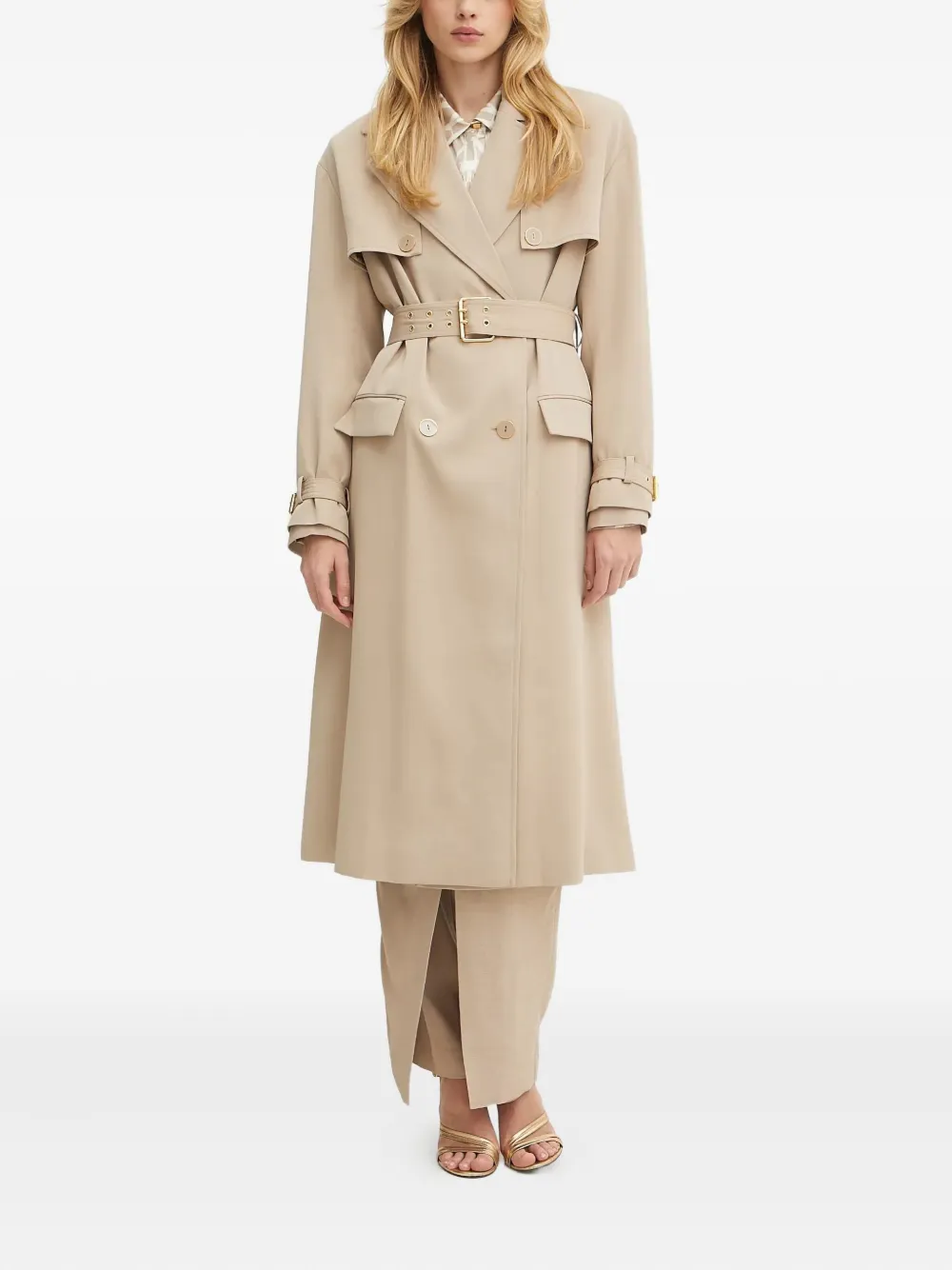 Marciano abrigo con cinturón | Abrigos con doble botonadura | Image 2