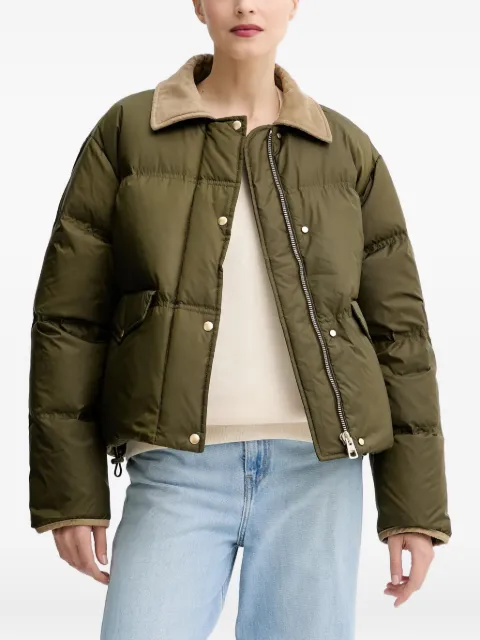 Marc O'Polo corduroy-collar padded jacket