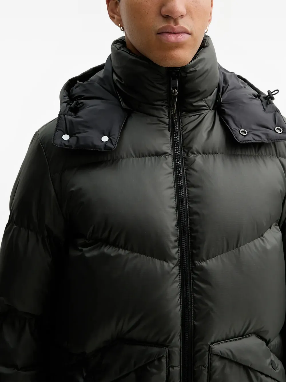 Marc O'Polo Gewatteerd jack Groen