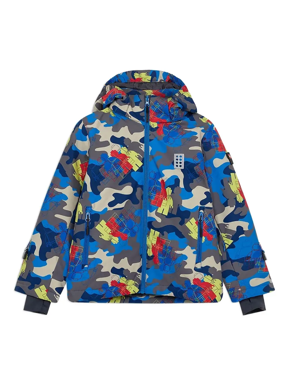 Lego camouflage-hooded jacket | Blue | Image 1