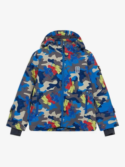 Lego camouflage-hooded jacket