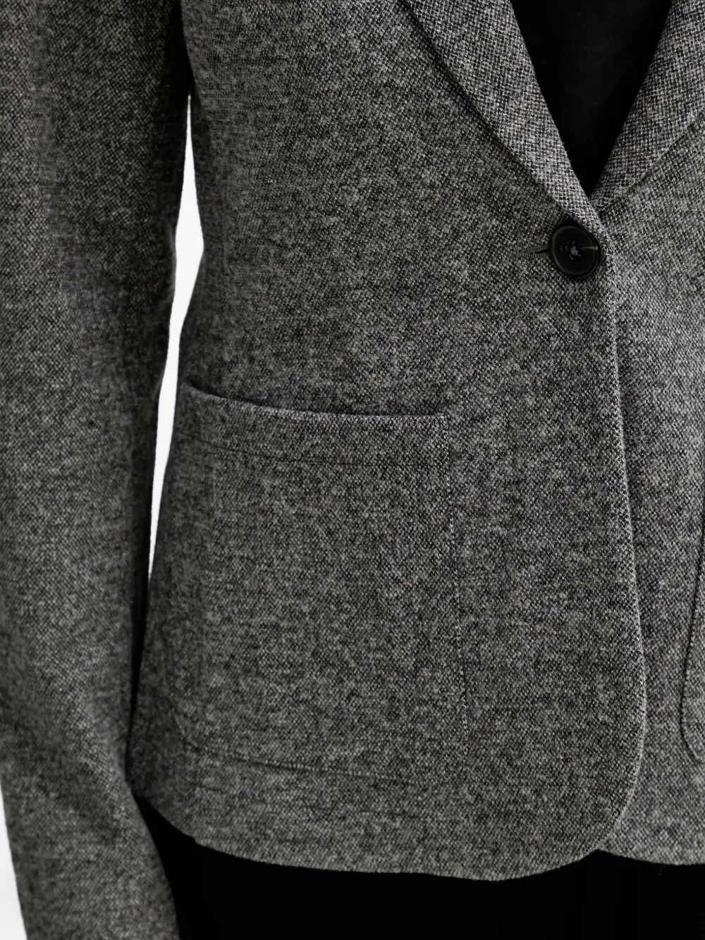 Marc O'Polo Blazer met enkele rij knopen Grijs