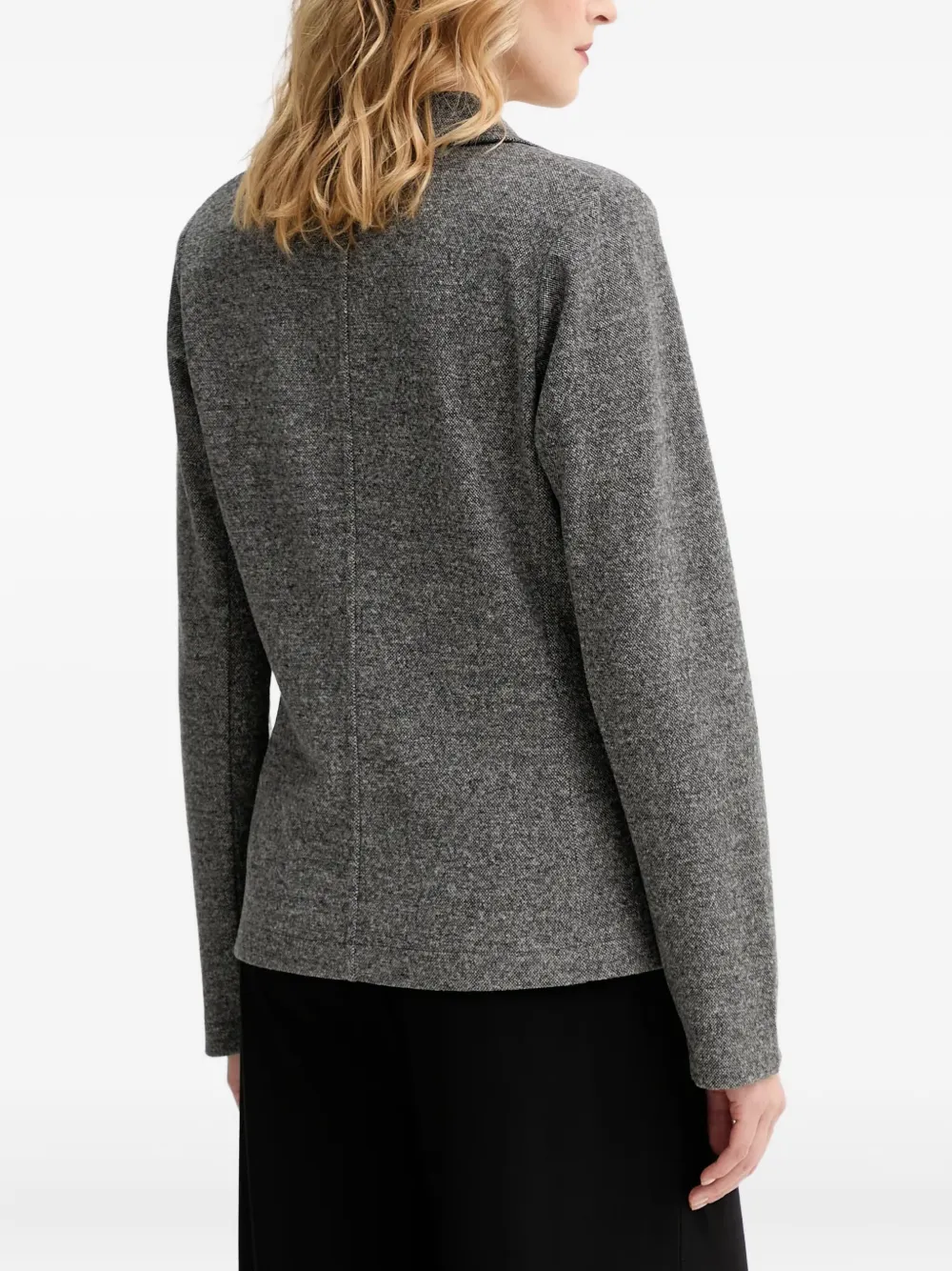 Marc O'Polo Blazer met enkele rij knopen Grijs