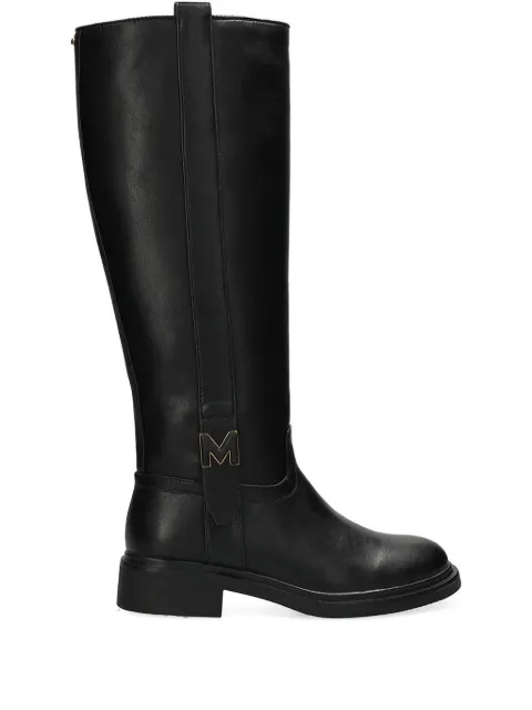 MEXX logo plaque knee-high boots