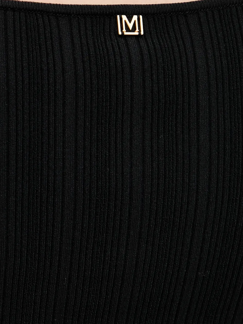V-Neck Ribbed T-Shirt