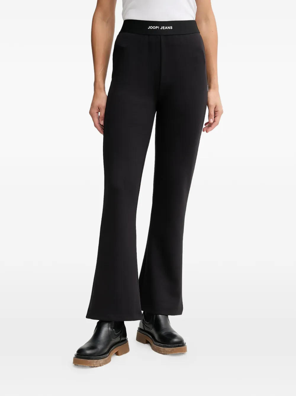 Joop! Tuvana flared trousers - Nero