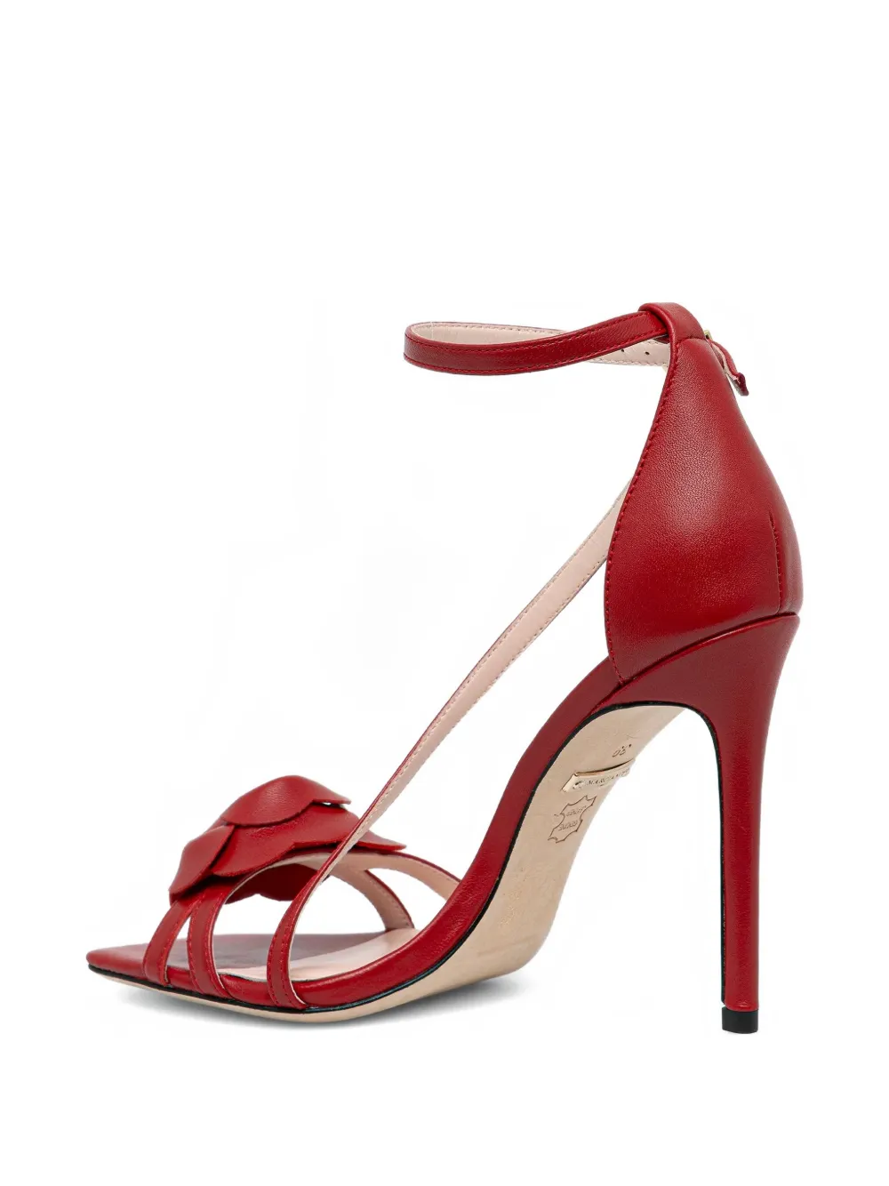 Marciano 100mm Peony Stiletto Sandals In Multi