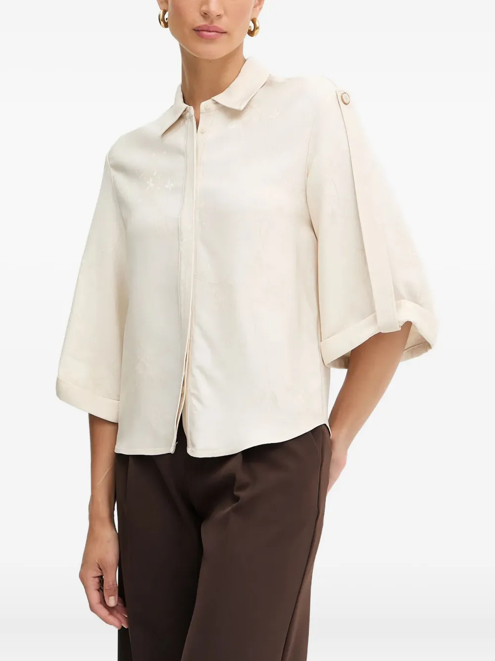 Marciano Button Shirt In Neutral