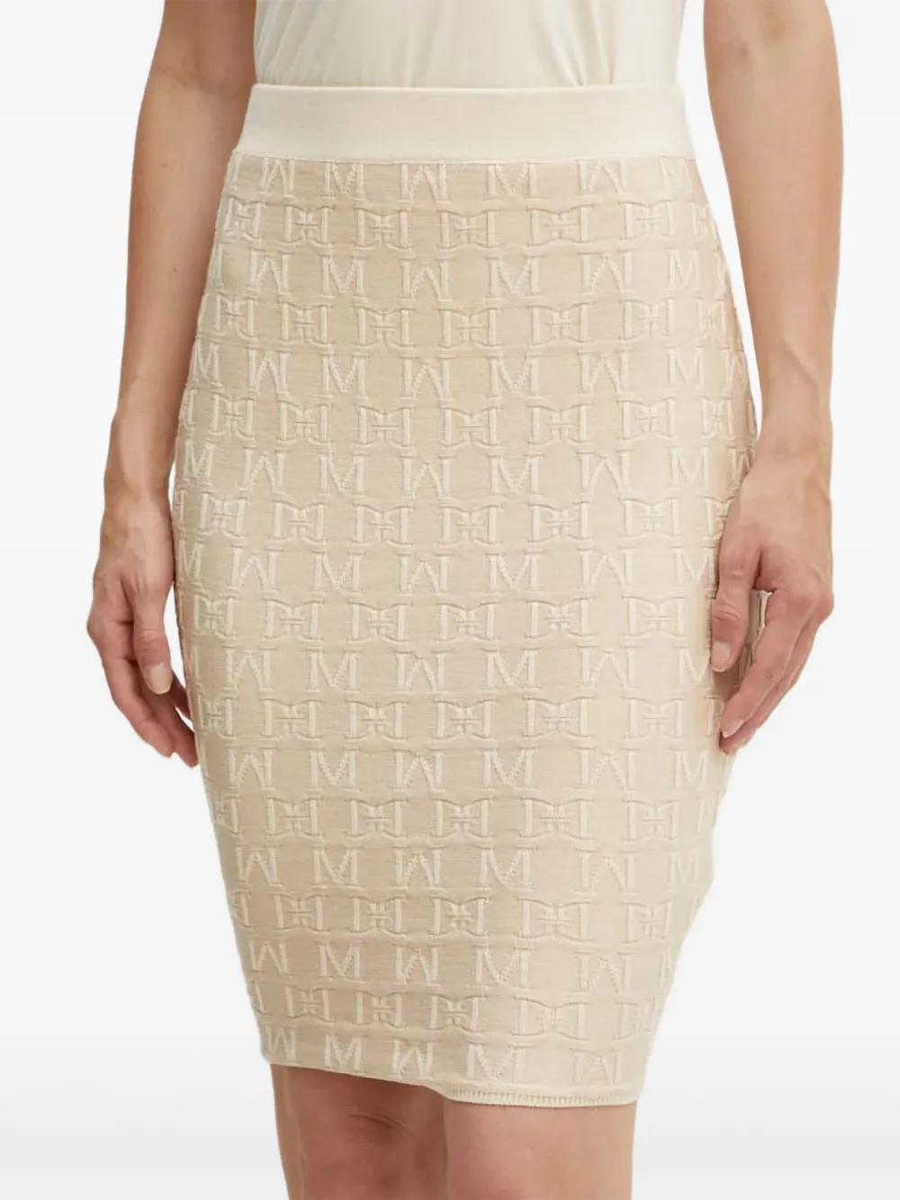 Marciano Marti jacquard mini skirt | Fitted Skirts | Image 2