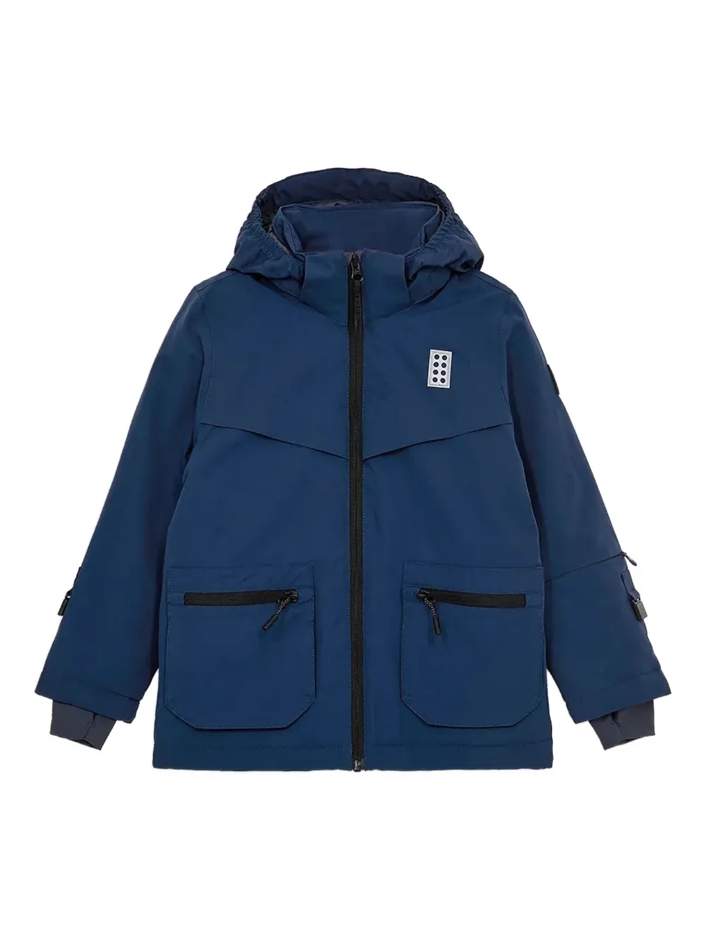 Lego chamarra con capucha y bolsillo | azul | Image 1