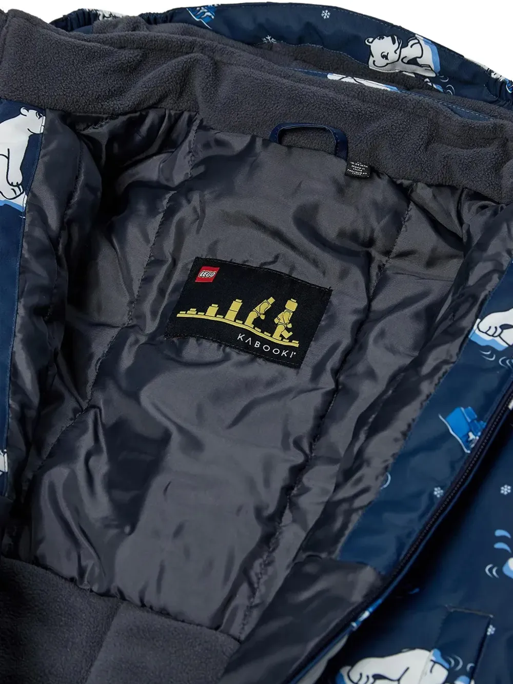 Lego Lwjeri 704 jumpsuit met ijsbeerprint Blauw