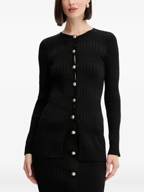 MARCIANO by GUESS button ribbed cardigan