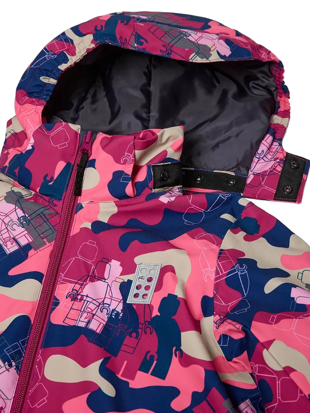 Lego Jack met camouflageprint Roze