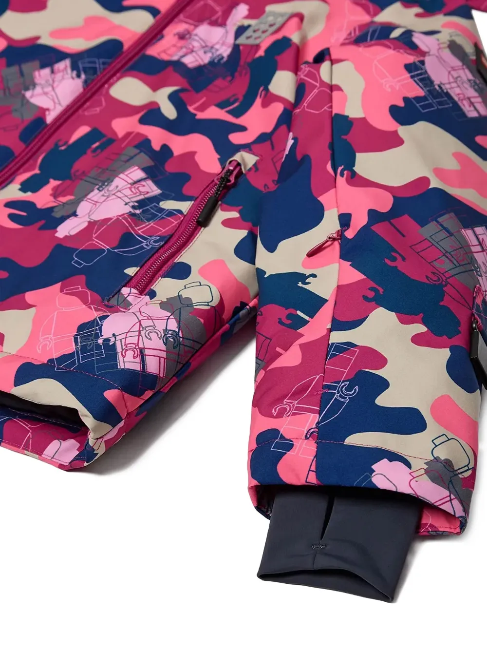 Lego veste à motif camouflage | Vestes bomber | Image 2