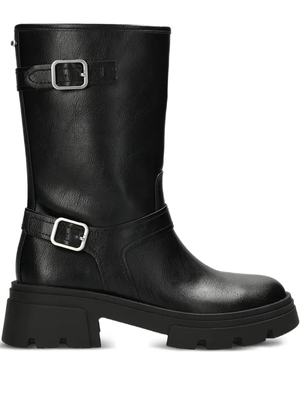 MEXX Sumatra River buckle platform boots | Black | Image 1