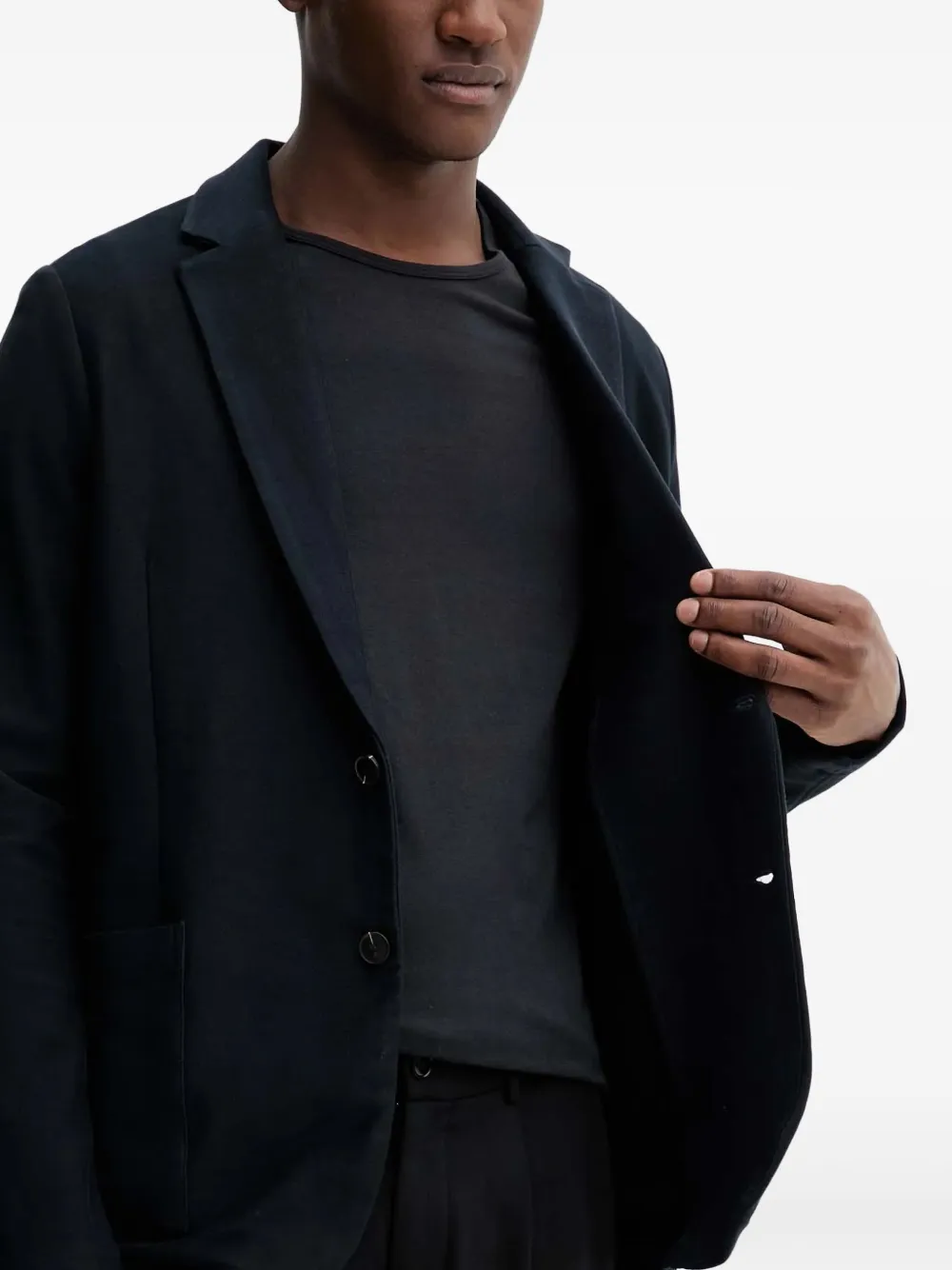 Marc O'Polo Blazer met zak en knopen Blauw