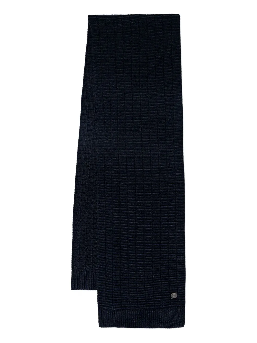 Joop! ribbed logo-plaque scarf | Image 2