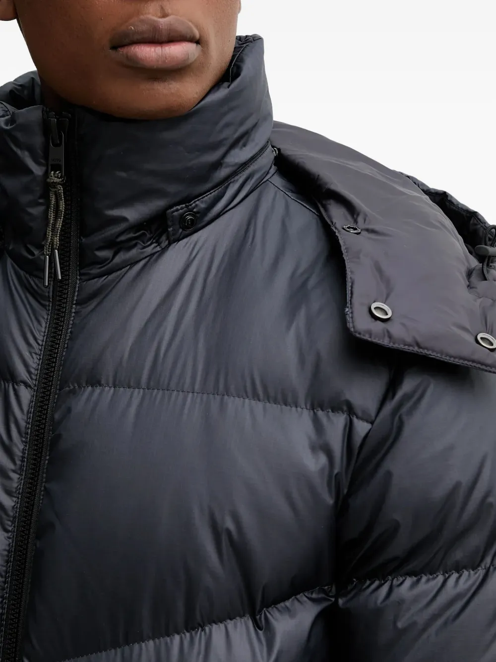 Marc O'Polo Gewatteerd jack met capuchon Blauw