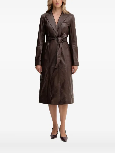 Marciano Lana buttoned belted coat