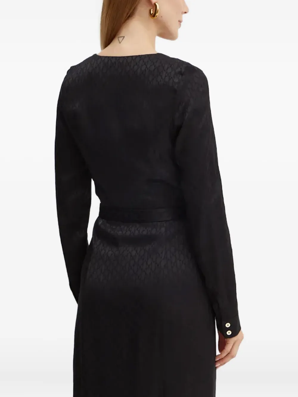 Marciano robe portefeuille mi-longue à taille ceinturée | Robes de jour | Image 2