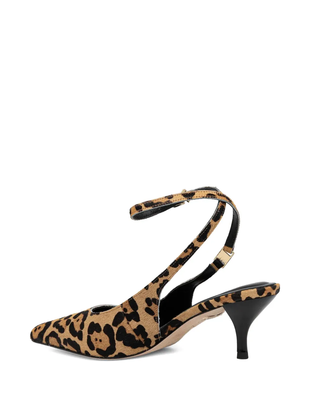 Marciano Ankle-strap Leopard Pumps In Multi