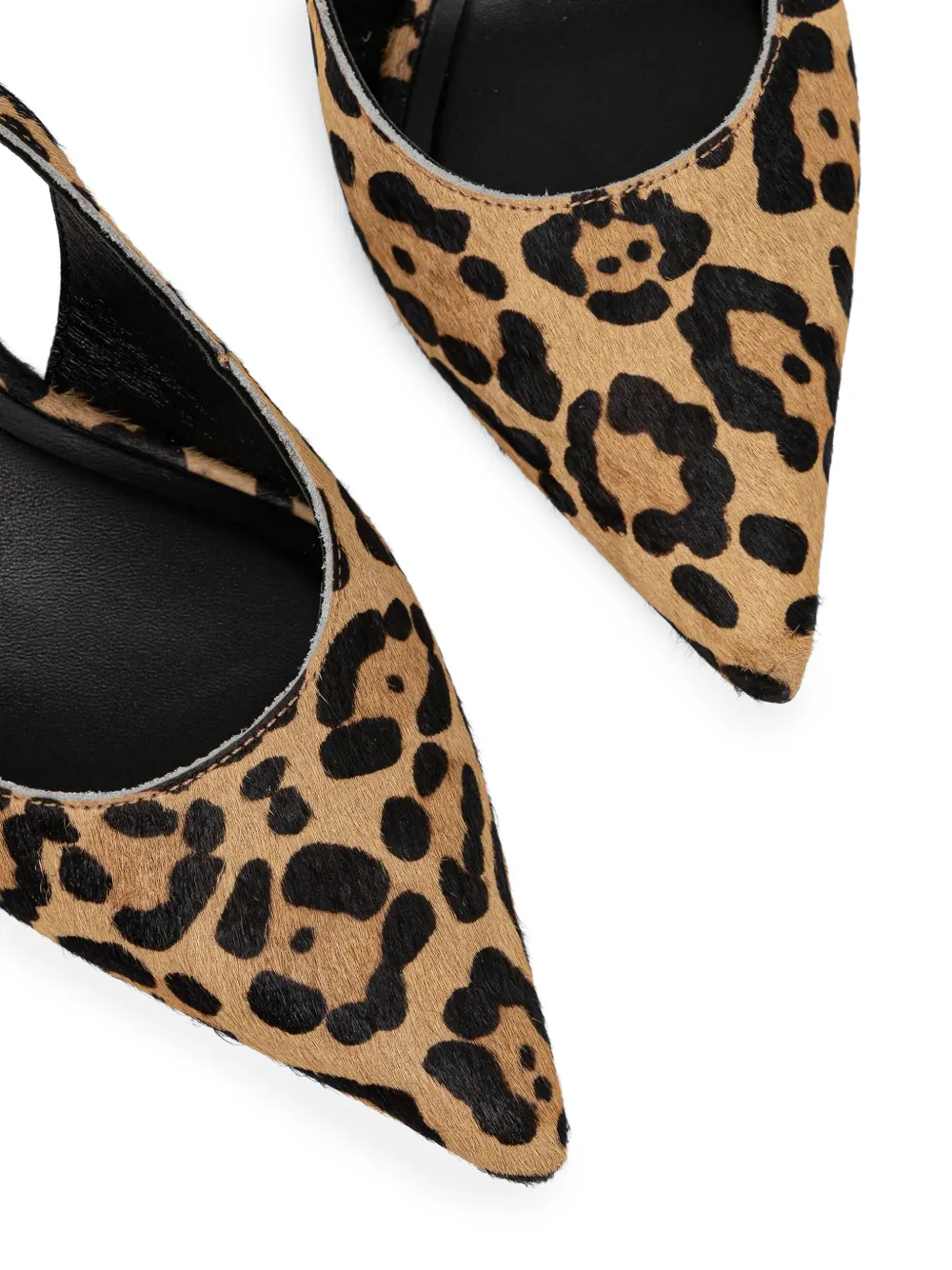 MARCIANO by GUESS Pumps met enkelbandje en luipaardprint Bruin