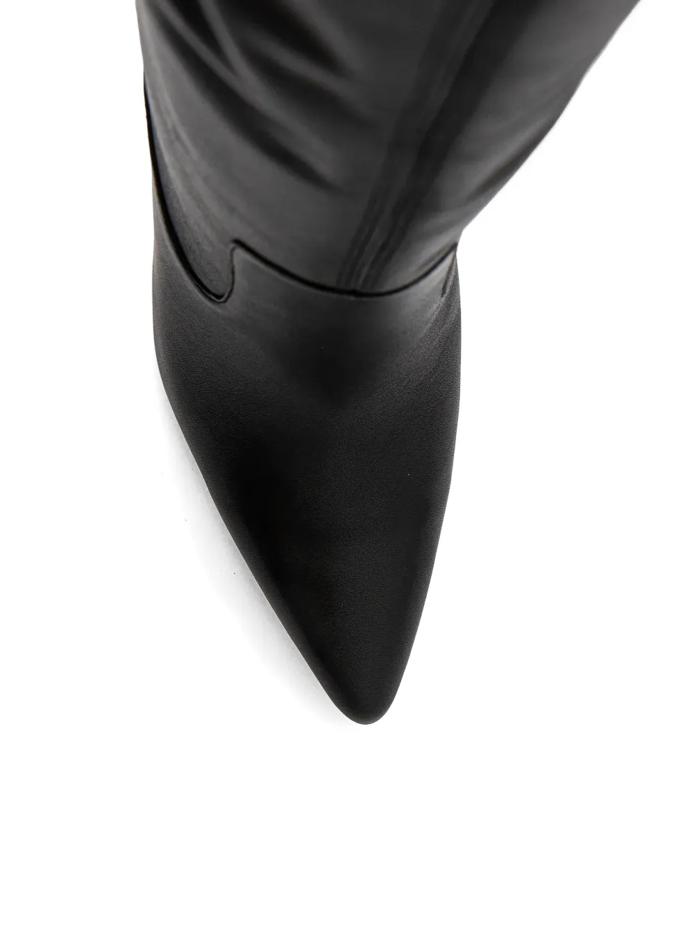 Marciano 110mm Pointed Stiletto Boots In Black