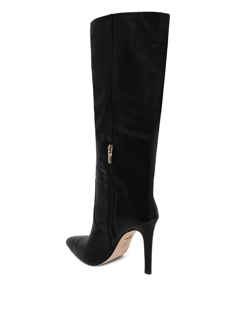 Marciano 110mm Pointed Stiletto Boots In Black
