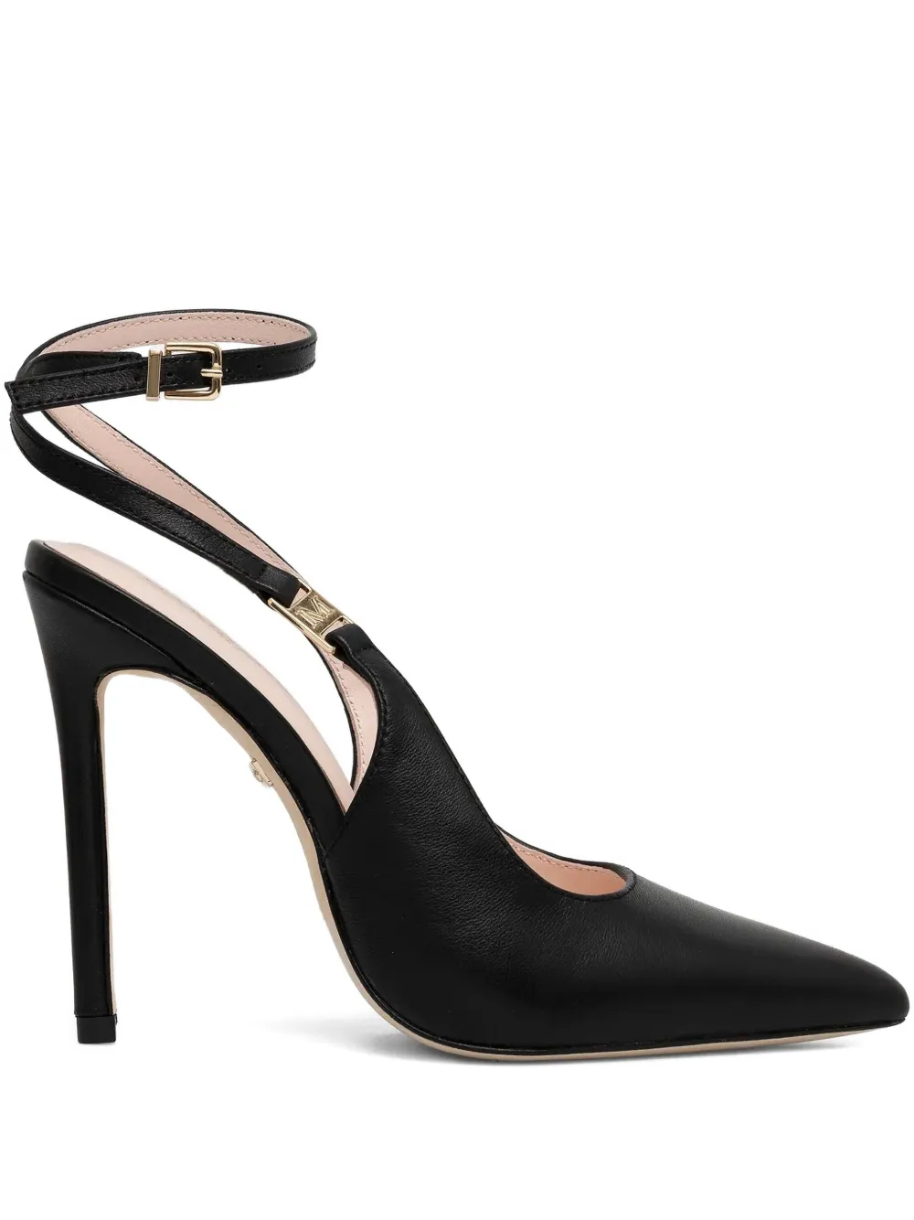 Marciano 100mm ankle-strap pumps | Black | Image 1