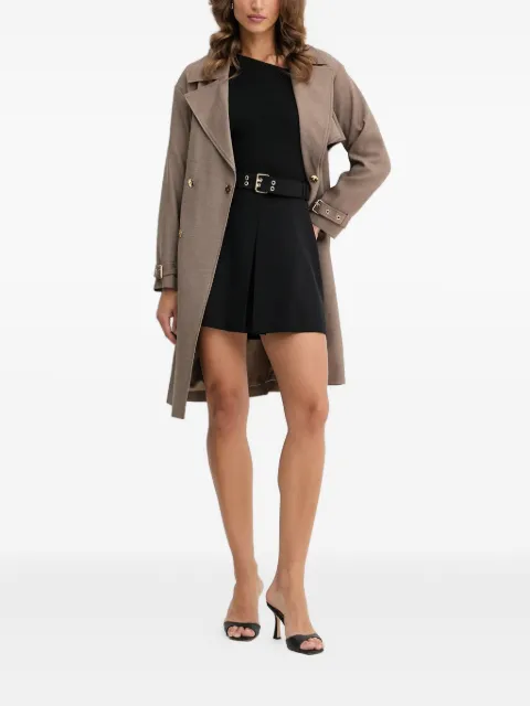 Marciano belted double-breasted coat