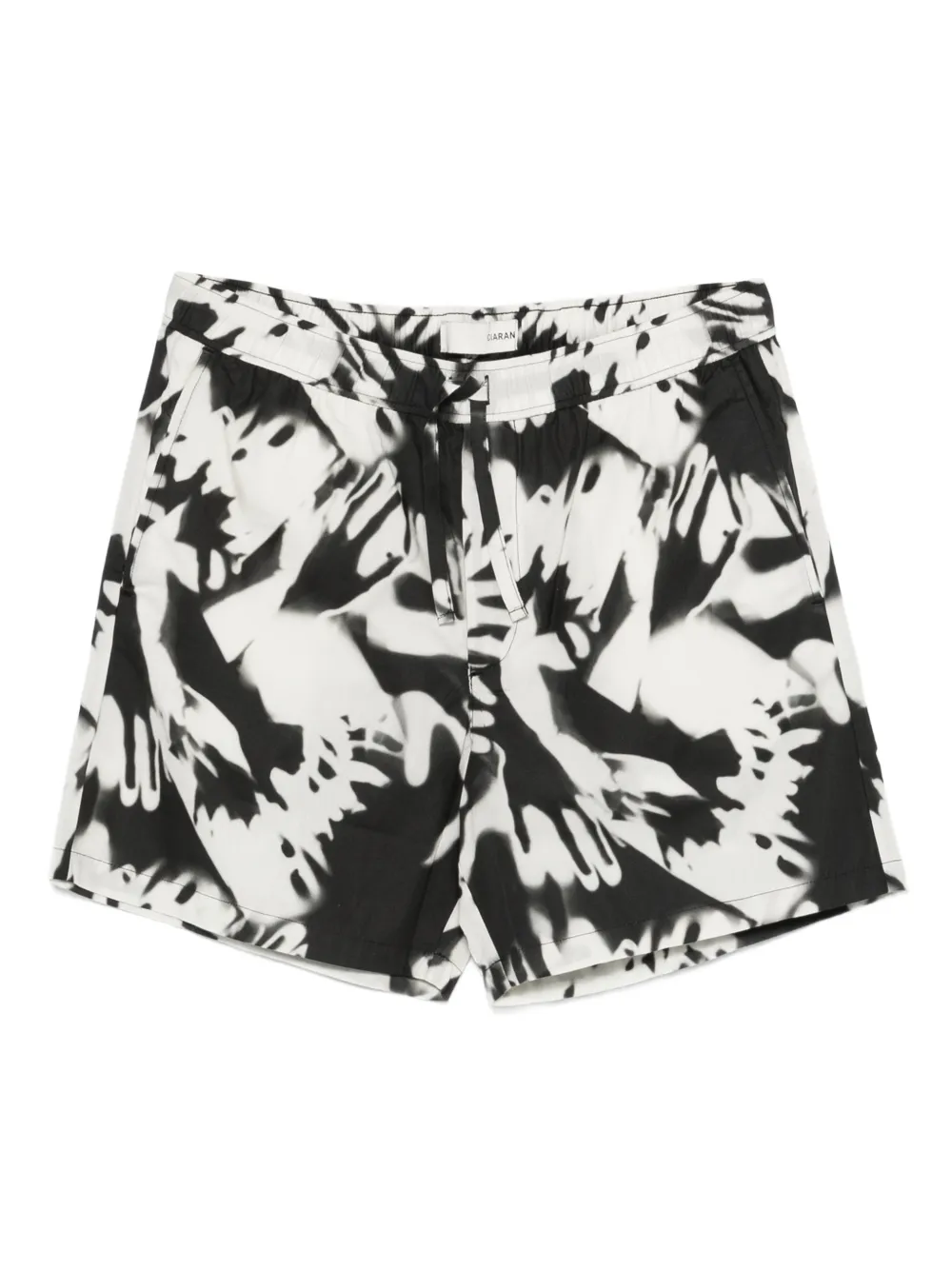 CIARAN printed deck shorts | White | Image 1