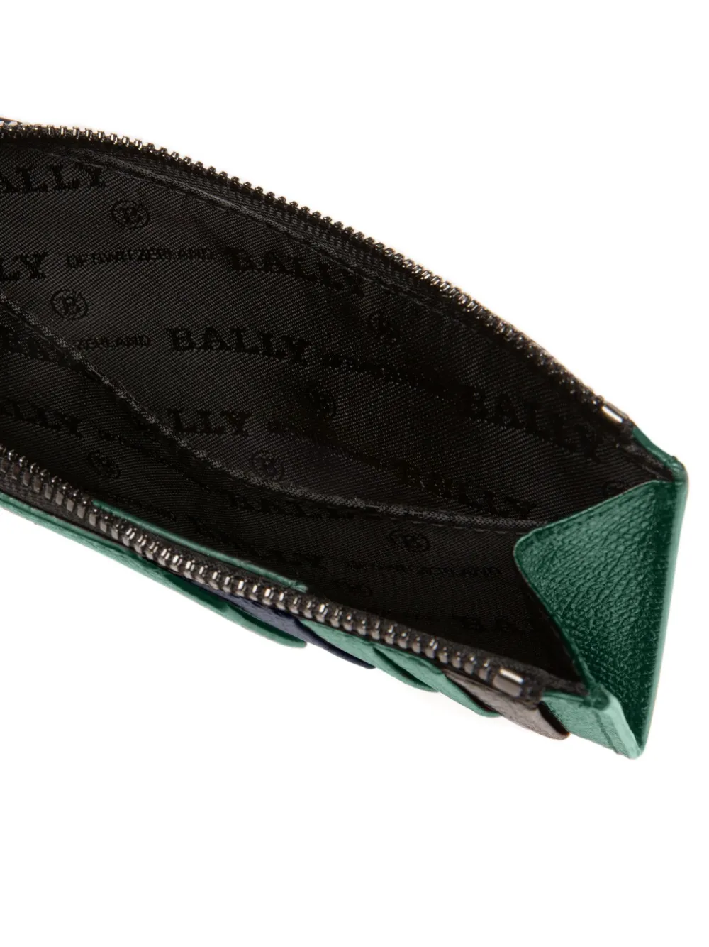 Bally Leren pasjeshouder Groen