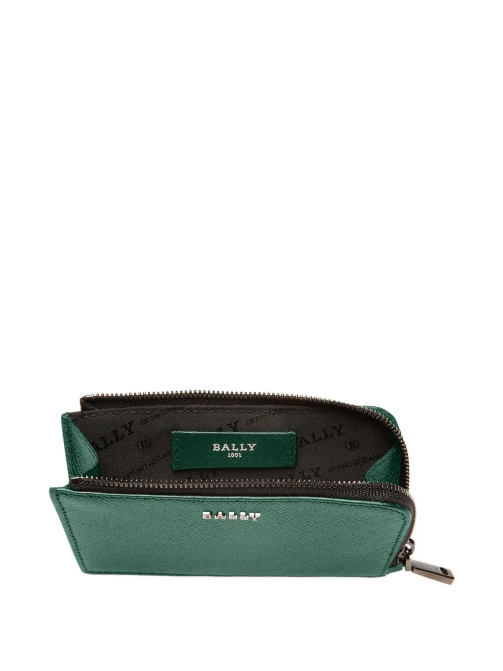 Bally Leren pasjeshouder Groen