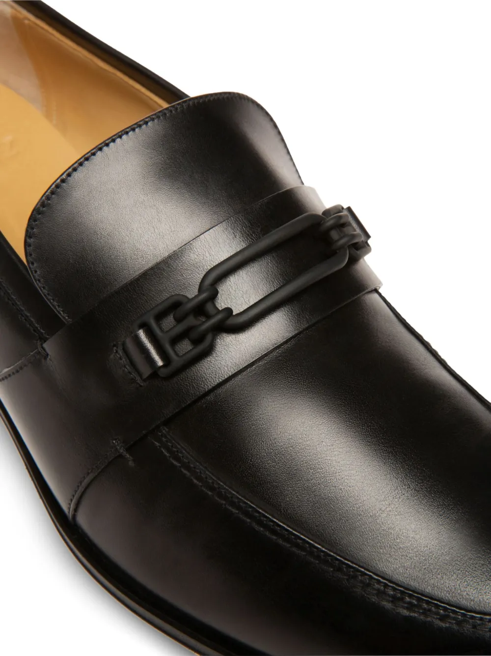Bally Wesper leren loafers Zwart