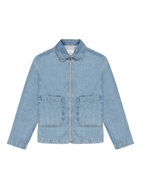 Bally zip cotton denim jacket