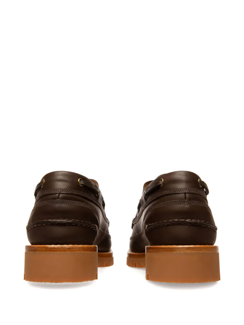 Bally Leren Derby veterschoenen Bruin