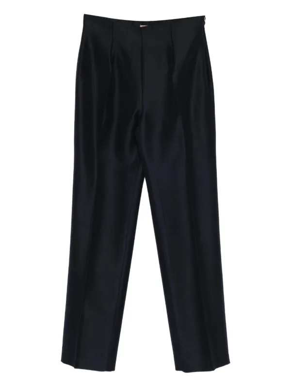 Romeo Gigli Pre-Owned 1990s Zip Trousers | Blue | FARFETCH KW
