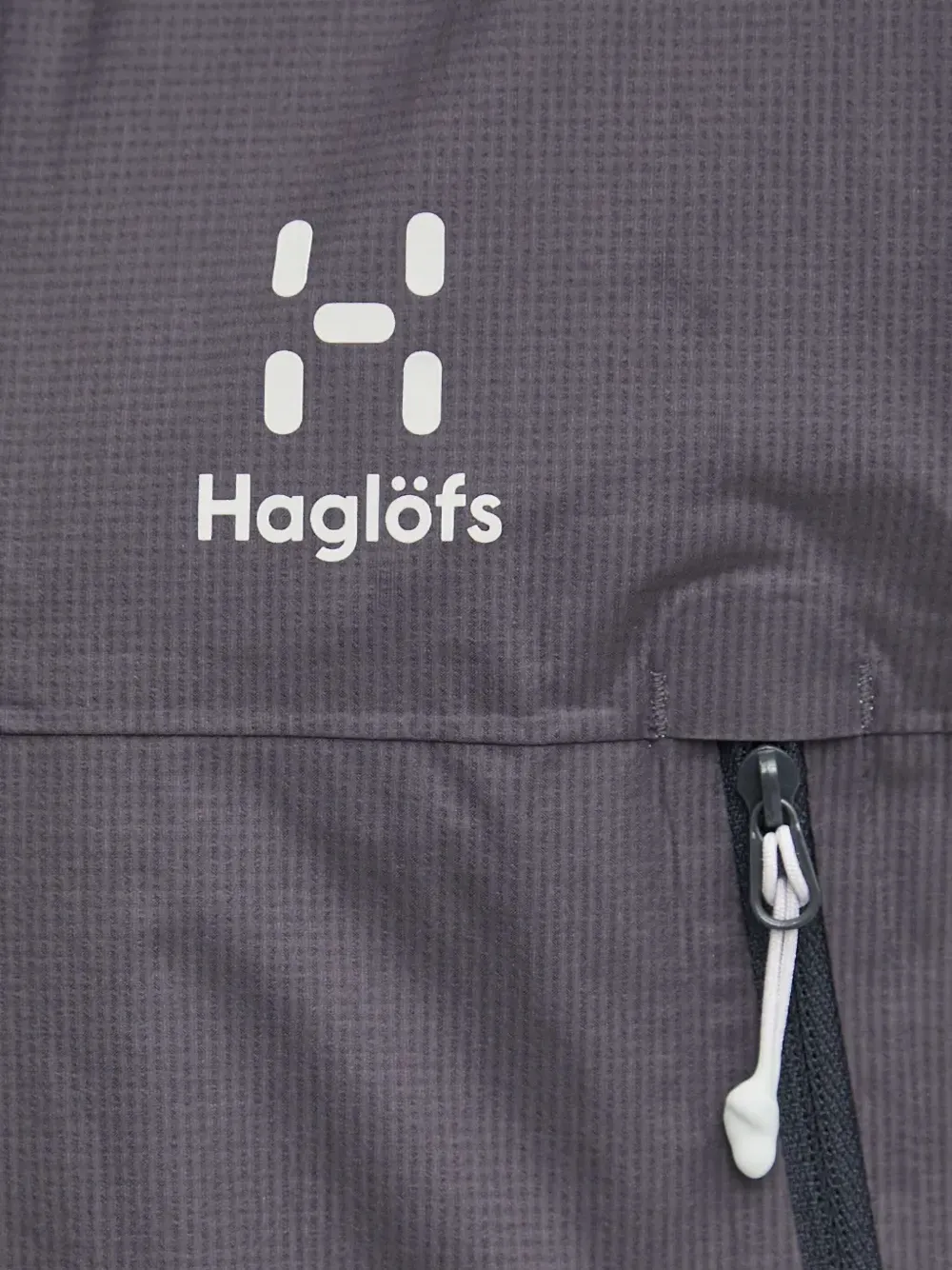 Haglöfs L.i.m Zip-fastening Hooded Jacket In Gray