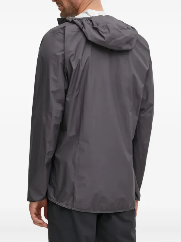 Haglöfs L.I.M zip-fastening Hooded Jacket | Grey | FARFETCH