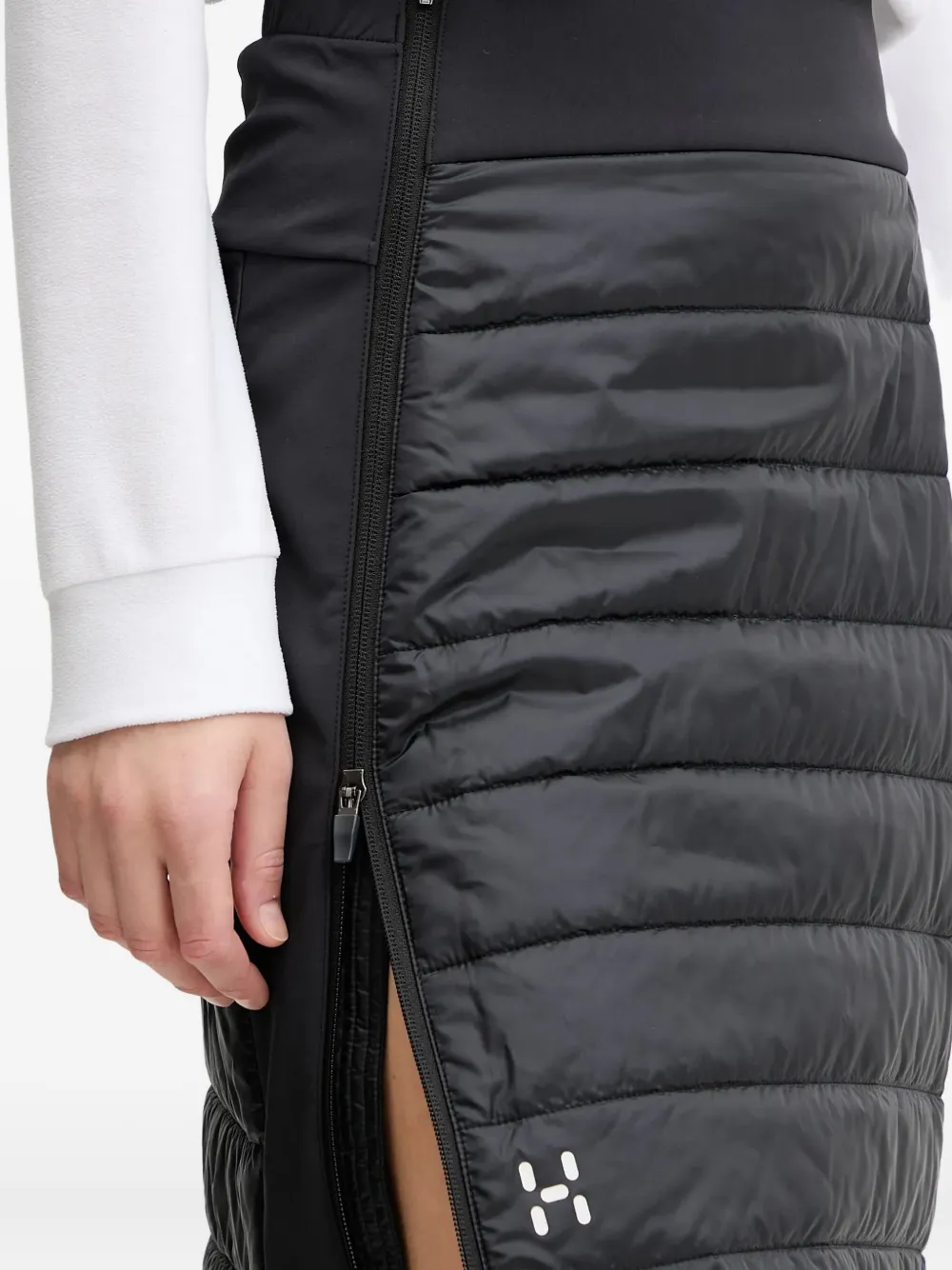 Haglöfs Mimic II quilted mini skirt - Zwart